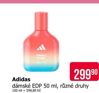 Adidas dámské EDP 50 ml, různé druhy 