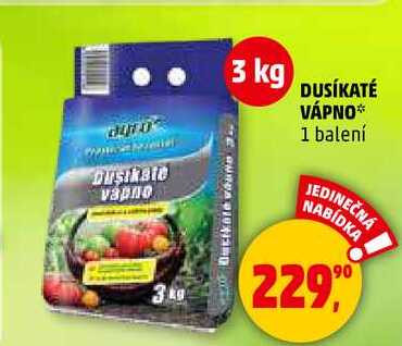 DUSÍKATÉ VÁPNO, 1 balení  