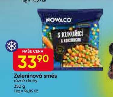 NOWACO Zeleninová směs různé druhy 350 g