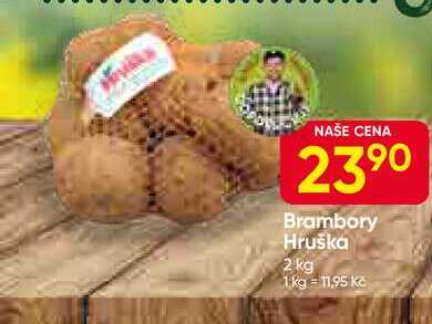 Brambory Hruška 2 kg 