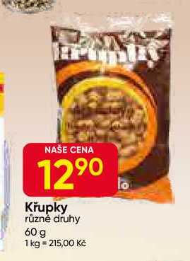 Křupky různé druhy 60 g 