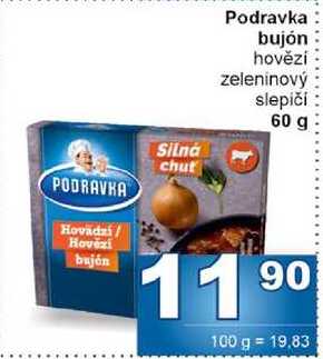 Podravka bujón 60 g