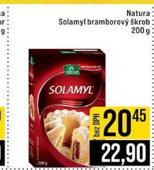 Natura Solamyl bramborový škrob 200 g 