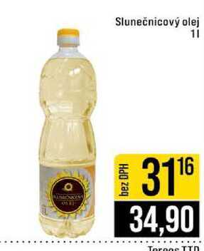 Slunečnicový olej 1 l