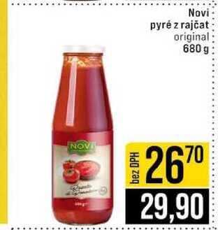 Novi pyré z rajčat original 680 g 