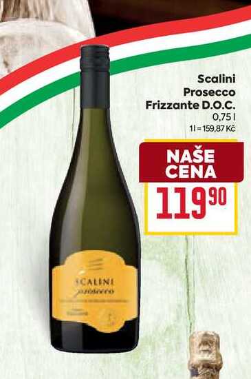 Scalini Prosecco Frizzante D.O.C. 0,75l