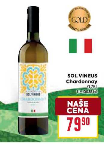 SOL VINEUS Chardonnay 0,75l