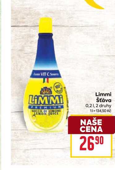 Limmi šťáva 0,2l