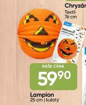 Lampion 25 cm, kulatý 