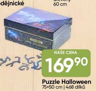 Puzzle Halloween 75x50 cm, 468 dilků 