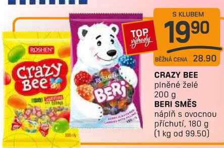 BERI SMĚS náplň s ovocnou příchutí, 180 g