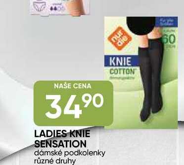 LADIES KNIE SENSATION dámské podkolenky různé druhy 