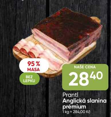 Prantl Anglická slanina prémium 100g