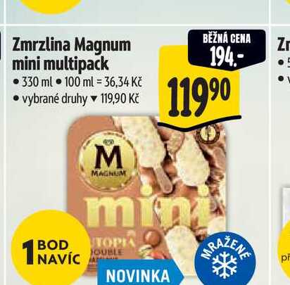 Zmrzlina Magnum mini multipack 330 ml  