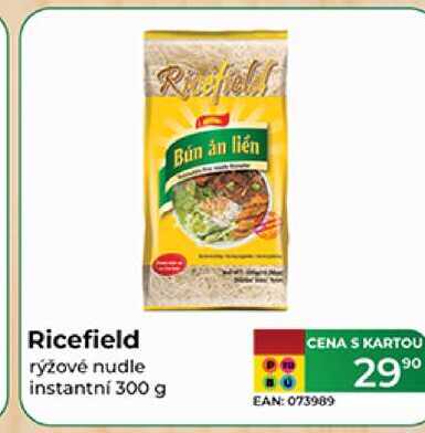 Ricefield rýžové nudle instantní 300 g  