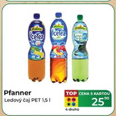 Pfanner Ledový čaj PET 1,5 1  