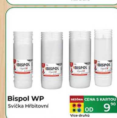 Bispol Svíčka Hřbitovní  