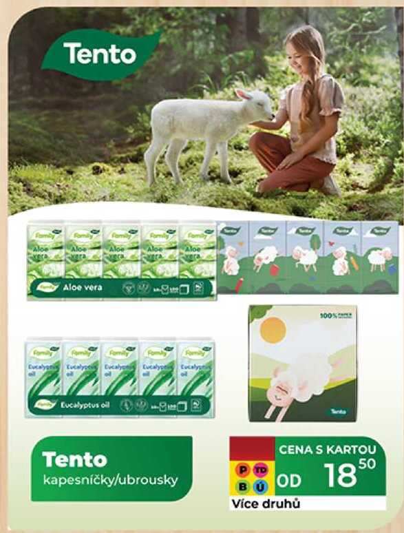 Tento kapesníčky/ubrousky Tamda Foods