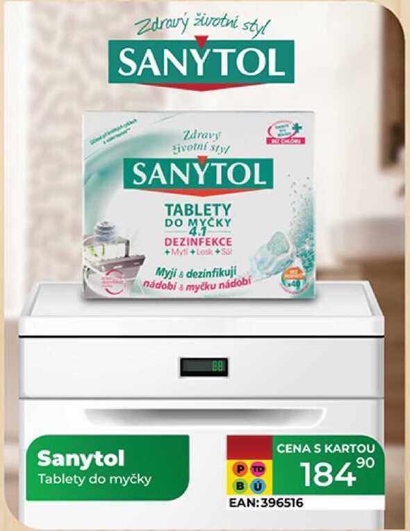Sanytol Tablety do myčky 