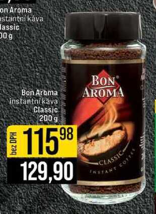 Bon Aroma instantní káva Classic 200 g 