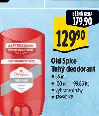   Old Spice Tuhý deodorant 65 ml 