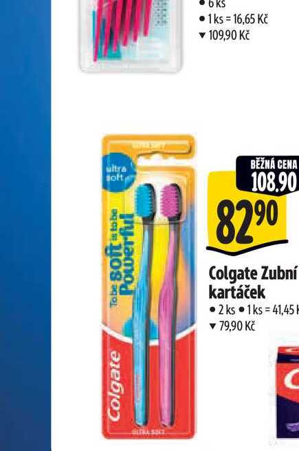   Colgate Zubní kartáček 2 ks 