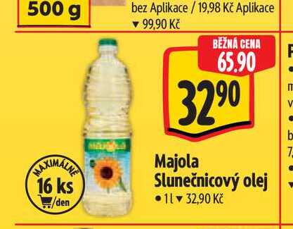  Majola Slunečnicový olej 1 l