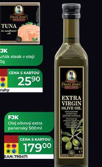 FJK Olej olivový extra panenský 500ml 