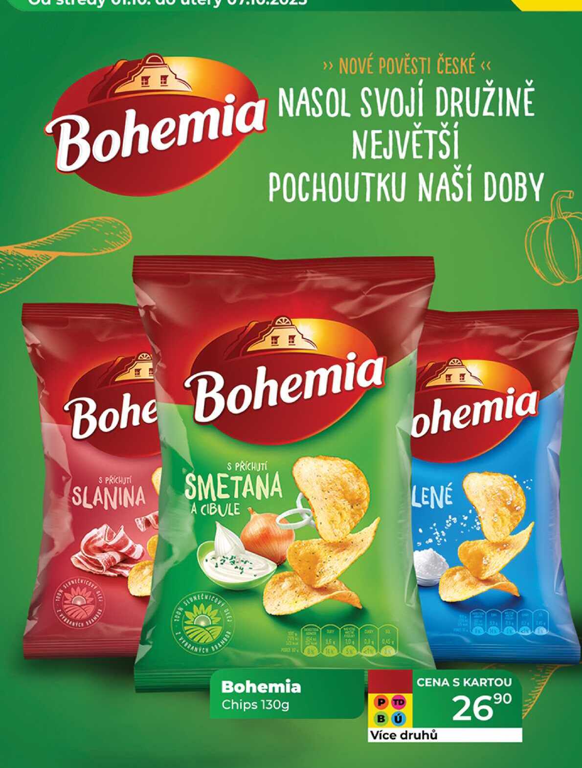 Bohemia Chips 130g  