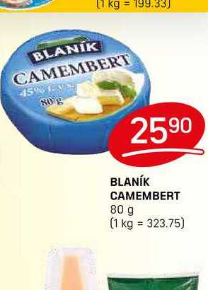 BLANÍK CAMEMBERT 80 g