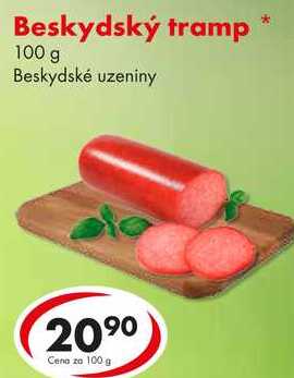 Beskydský tramp, 100 g