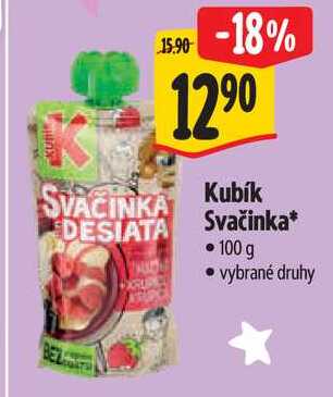 Kubík Svačinka, 100 g