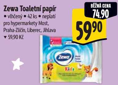 Zewa Toaletní papír, 42 ks