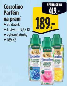 Coccolino Parfém na praní, 20 dávek 