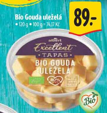 Bio Gouda uleželá, 120 g