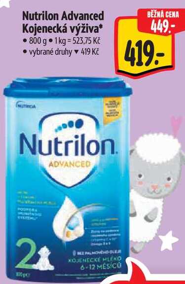 Nutrilon Advanced Kojenecká výživa, 800 g 