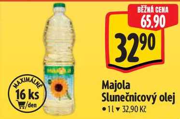 Majola Slunečnicový olej, 1 l