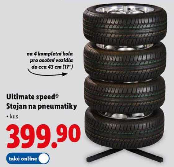 Ultimate speed Stojan na pneumatiky