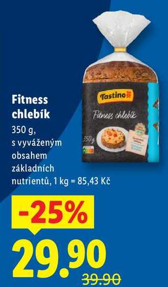 Fitness chlebík, 350 g