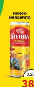 SIERRA MANGO MARGARITA 0,25l míchaný drink, plech