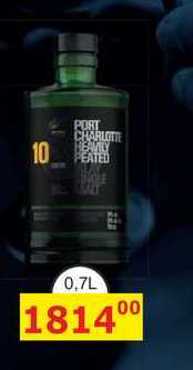 PORT CHARLOTTE HEAVILY EATED 0,7L 