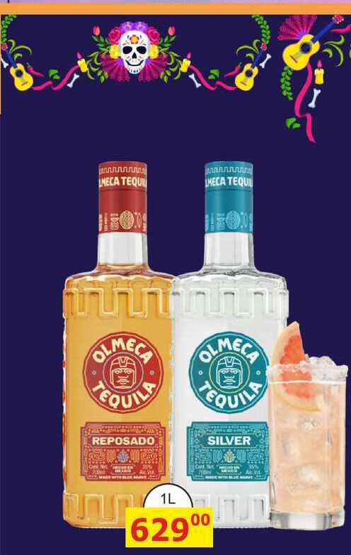 Olmeca Reposado tequila z modré agáve 1l