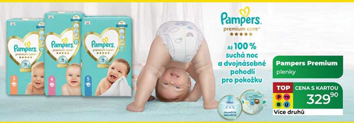 Pampers Premium plenky 