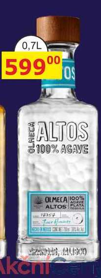 Olmeca Altos Plata 0,7l 38%
