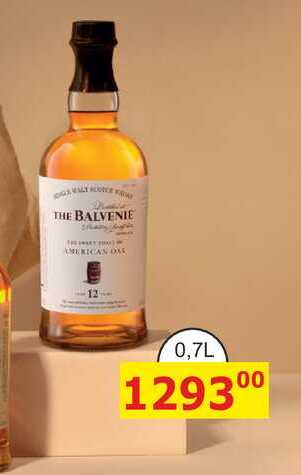 THE BALVENIE 0,7L 