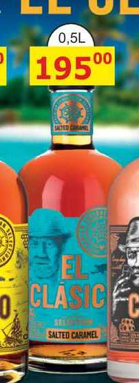El Clasico Salted Caramel 0,5l 30%