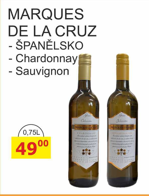 MARQUES DE LA CRUZ - ŠPANĚLSKO 0,75L