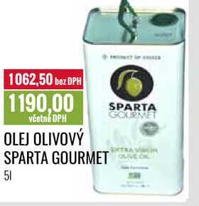 OLEJ OLIVOVÝ SPARTA GOURMET  5l