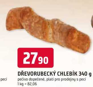 DŘEVORUBECKÝ CHLEBÍK 340 g