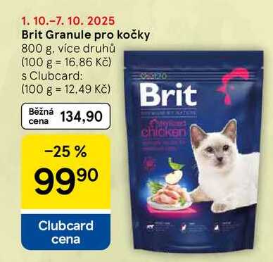 Brit Granule pro kočky, 800 g